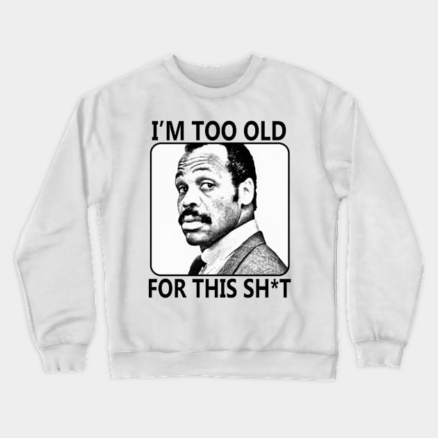 Cool Lethal Weapon T Shirt Funny Ríchárd Murtaugh Fan Movie Crewneck Sweatshirt by GWCVFG